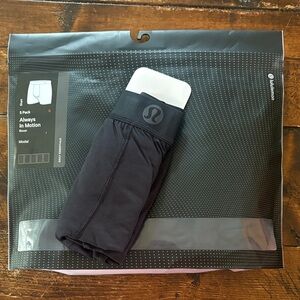 lululemon athletica Black Boxer Brief new in package